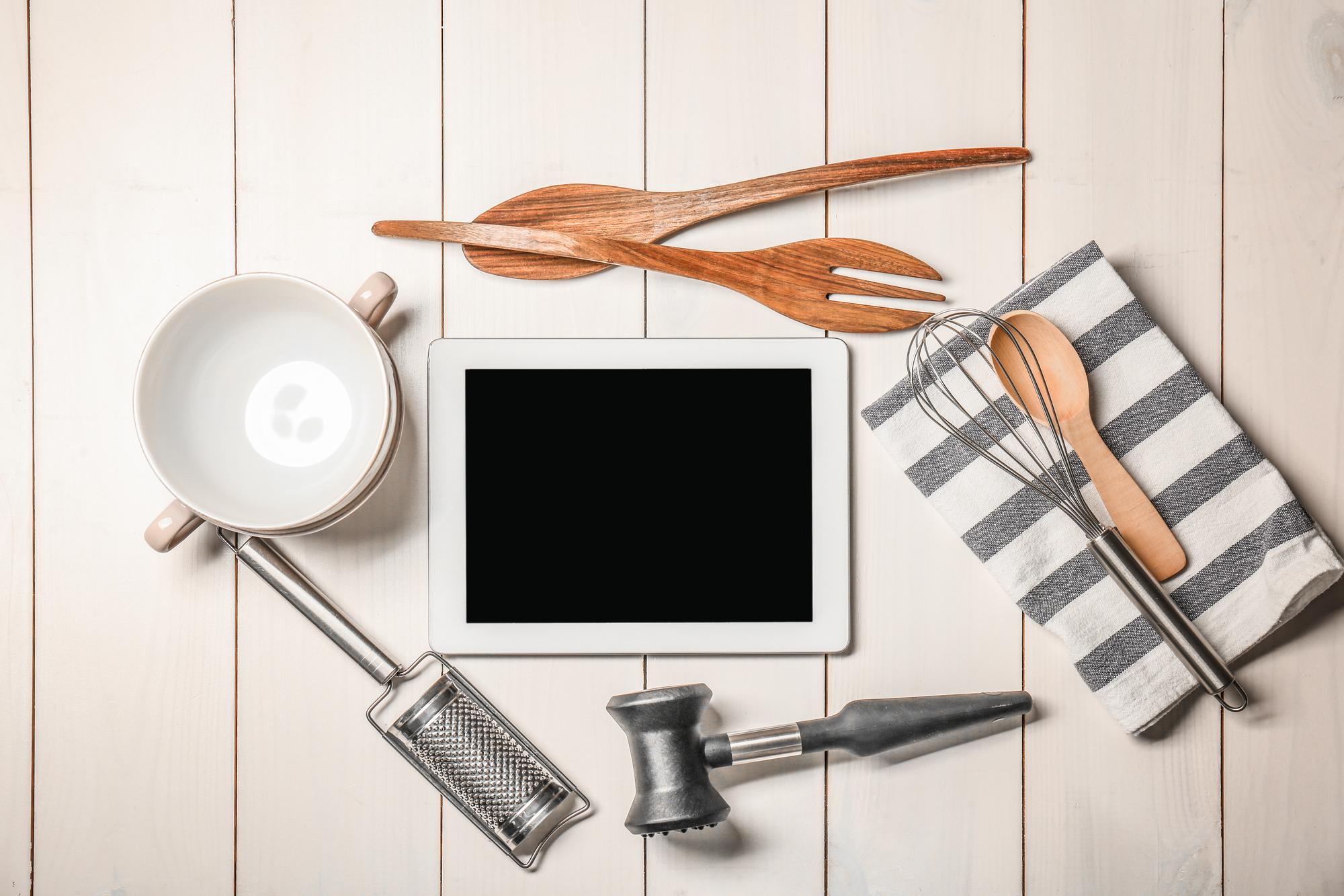 Set di strumenti da cucina per corso